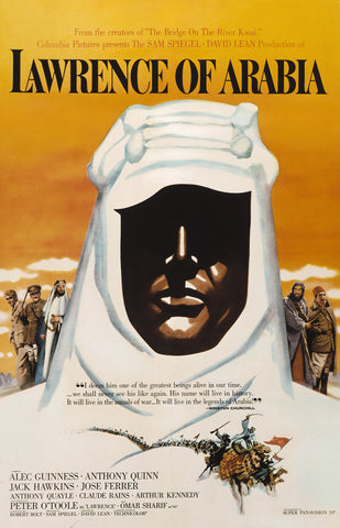 Lawrence of Arabia 27 x 40 Movie Poster - Style E