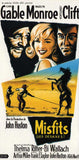 The Misfits 14 x 36 Movie Poster - French Style A