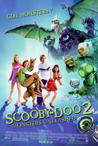 Scooby-Doo 2: Monsters Unleashed 27 x 40 Movie Poster - Style B