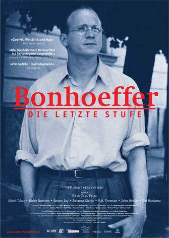 Bonhoeffer: Agent of Grace 27 x 40 Movie Poster - German Style A