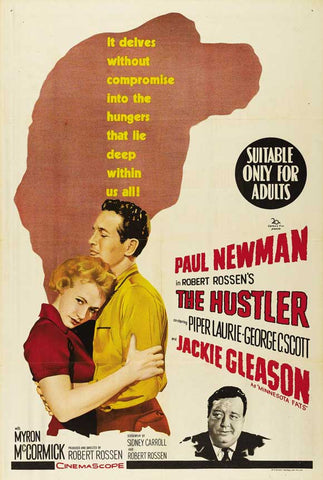The Hustler 27 x 40 Movie Poster - Australian Style A