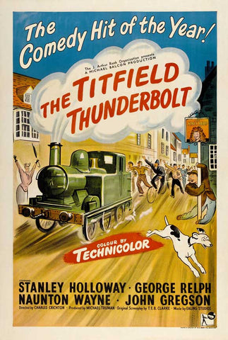 The Titfield Thunderbolt 11 x 17 Movie Poster - UK Style A