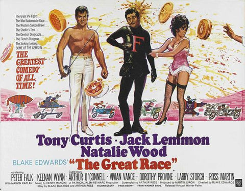 The Great Race 30 x 40 Movie Poster UK - Style A