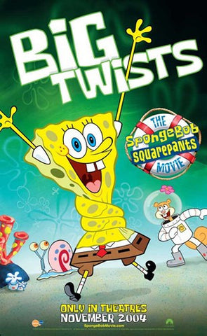 SpongeBob SquarePants Movie Poster Print