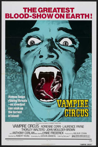 Vampire Circus 27 x 40 Movie Poster - Style A