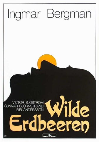 Wild Strawberries 27 x 40 Movie Poster - German Style A