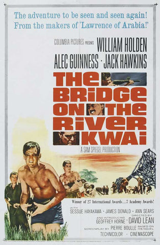 Bridge on the River Kwai 27 x 40 Movie Poster - Style D