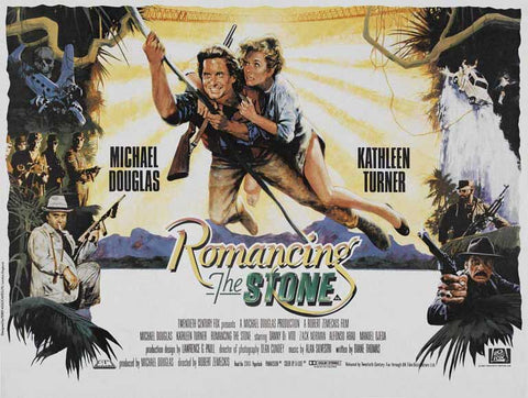Romancing the Stone 30 x 40 Movie Poster UK - Style A