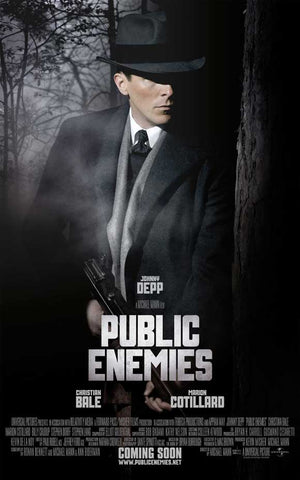 Public Enemies 27 x 40 Movie Poster - Style D