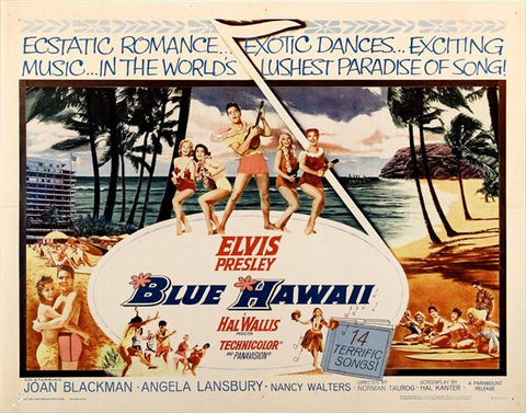 Blue Hawaii  22 x 28 Movie Poster - Half Sheet Style A