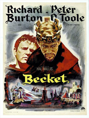 Becket 27 x 40 Movie Poster - French Style A