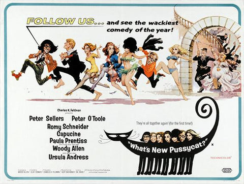 What's New Pussycat 30 x 40 Movie Poster UK - Style A