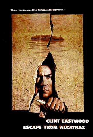 Escape From Alcatraz 11 x 17 Movie Poster - Style B