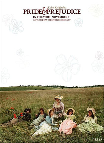 Pride and Prejudice 27 x 40 Movie Poster - Style B