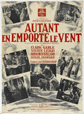 Gone With The Wind 27 x 40 Movie Poster - French Style A