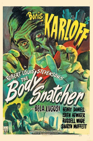 The Body Snatcher 27 x 40 Movie Poster - Style B
