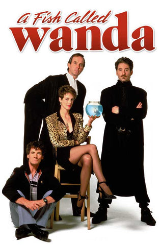 A Fish Called Wanda 27 x 40 Movie Poster - Style D