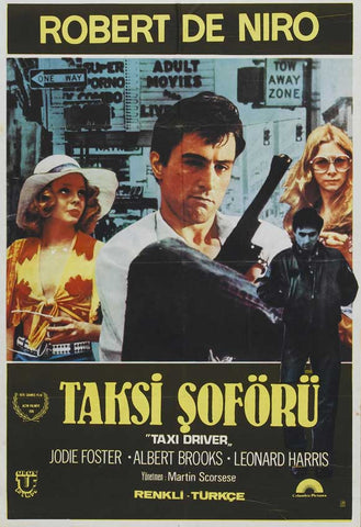 Taxi Driver 11 x 17 Movie Poster - Turkish Style A