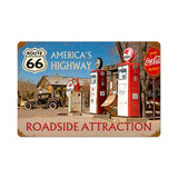 Americas Highway Metal Sign Wall Decor 12 x 18