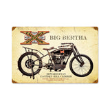 Excelsior Big Bertha Metal Sign Wall Decor 18 x 12