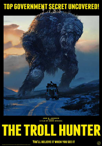 The Troll Hunter 11 x 17 Movie Poster - Swedish Style A