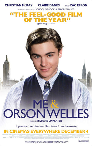 Me and Orson Welles 11 x 17 Movie Poster - Style E