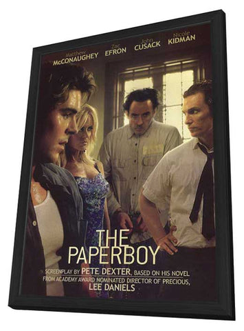 The Paperboy 11 x 17 Movie Poster - Style B - in Deluxe Aluminum Frame