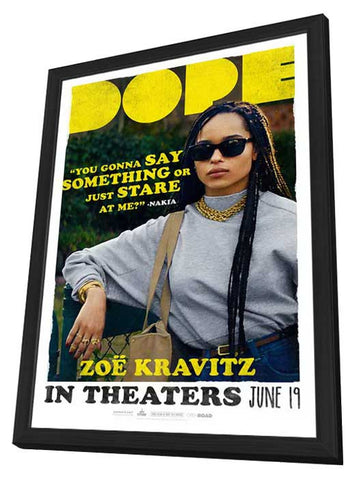 Dope 24 x 36 Movie Poster - Style H - in Deluxe Aluminum Frame