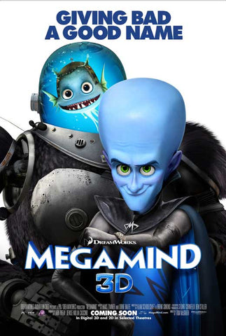 Megamind 11 x 17 Movie Poster - Style K