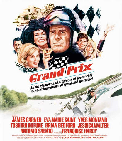 Grand Prix 27 x 40 Movie Poster - Style D