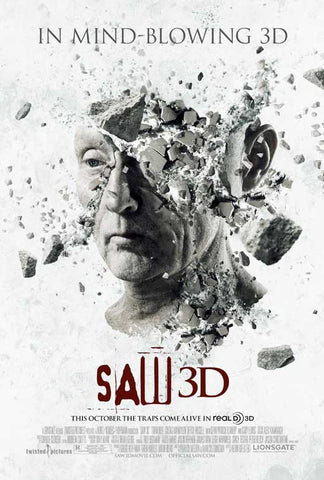 Saw 3D 27 x 40 Movie Poster - Style A
