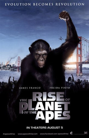 Rise of the Planet of the Apes Movie Poster Print