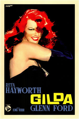 Gilda 27 x 40 Movie Poster - Italian Style B