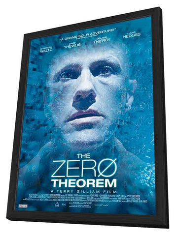 The Zero Theorem 11 x 17 Movie Poster - Canadian Style A - in Deluxe Aluminum Frame