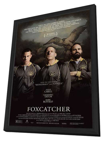 Foxcatcher 11 x 17 Movie Poster - Style A - in Deluxe Aluminum Frame
