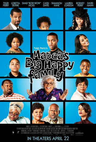 Madea's Big Happy Family 11 x 17 Movie Poster - Style F