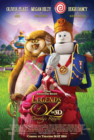 Legends of Oz: Dorothy's Return 11 x 17 Movie Poster - Style A