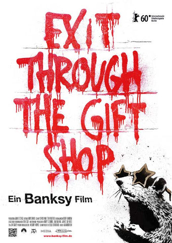 Exit Through the Gift Shop 27 x 40 Movie Poster - German Style A