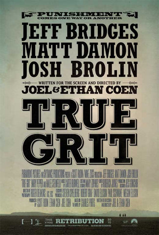 True Grit 27 x 40 Movie Poster - Style F