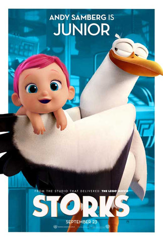 Storks 11 x 17 Movie Poster - Style C