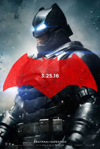 Batman v Superman: Dawn of Justice 27 x 40 Movie Poster - Style B