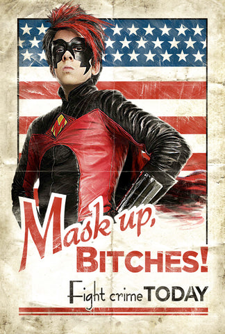 Kick-Ass 11 x 17 Movie Poster - Style K