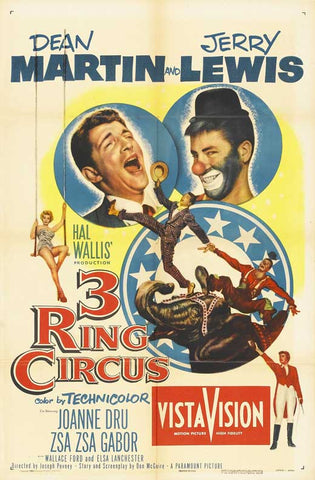 3 Ring Circus 11 x 17 Movie Poster - Chinese Style A