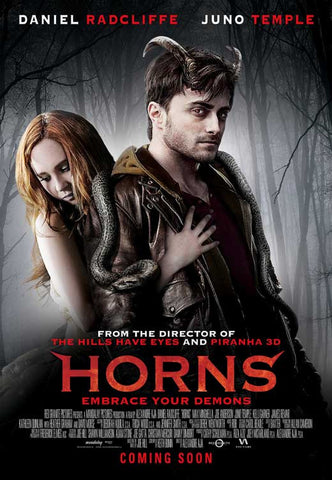 Horns 27 x 40 Movie Poster - Canadian Style A