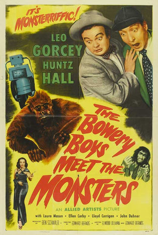 The Bowery Boys Meet the Monsters 11 x 17 Movie Poster - Style A