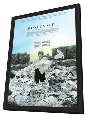Footnote 11 x 17 Movie Poster - Style A - in Deluxe Aluminum Frame