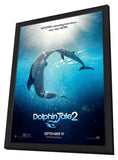 Dolphin Tale 2 24 x 36 Movie Poster - Style B - in Deluxe Aluminum Frame