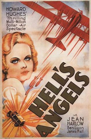 Hell's Angels 27 x 40 Movie Poster - Style D