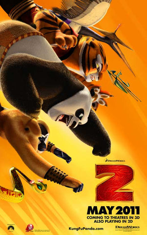 Kung Fu Panda 2 11 x 17 Movie Poster - Style D