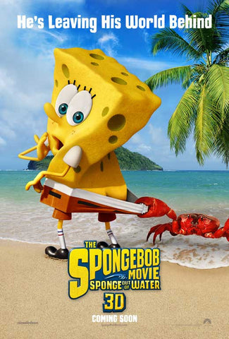 The SpongeBob Movie: Sponge Out of Water 11 x 17 Movie Poster - Style G